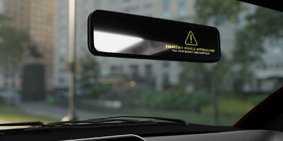 Information on eMirror in vehicle
