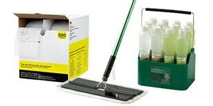 รูปภาพกลุ่ม 3M floor cleaning tools เครื่องมือทำความสะอาดพื้น
