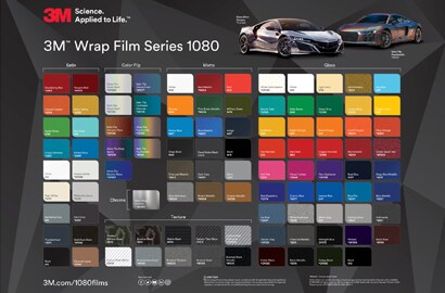 โปสเตอร์ 3m Wrap Film Series 1080 สําหรับร้านค้าของคุณ