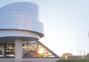 building with a glass roof
