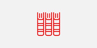 Icon of three books or manuals
