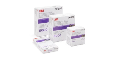 Picture showing the Trizact 8000 discs 30803, 30804, 30805, 30806
