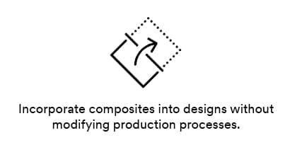 Use more lightweight materials without the added worry of galvanic corrosion.
