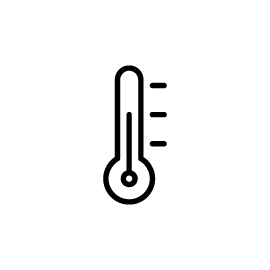 Temperature gauge icon
