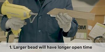 Video of 3M™ Scotch-Weld™ PUR Adhesive Demonstration
