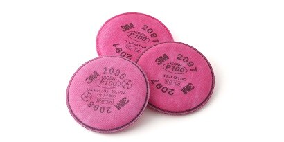 3M Combination Cartridges/P100 
