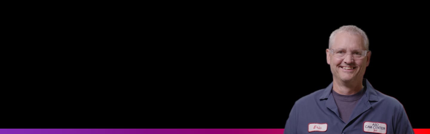 แบนเนอร์หลักที่แสดงภาพของ Eric Askeland - วิศวกรด้านการใช้งานผลิตภัณฑ์งานขัด
