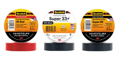 image of 3M Professional Vinyl Electrical Tapes
