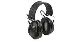 product image of sport headset in black color
