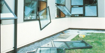 window on the ground
