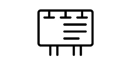 ป้ายicon ขาวและดำ
