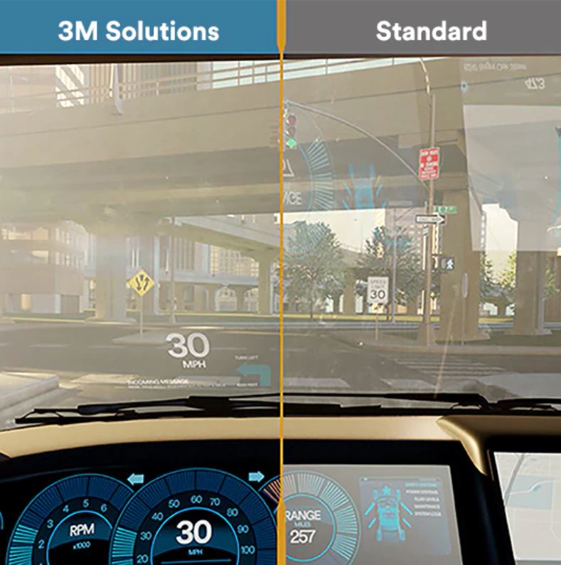 Info display light management comparison
