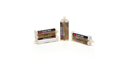 High temperature 3M Scotch Weld structural epoxy tubes
