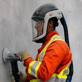 Construction Silica Competent Person - Worker Sanding