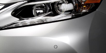 Application shot of rain sensor, mirror button and combo bracket attachments
