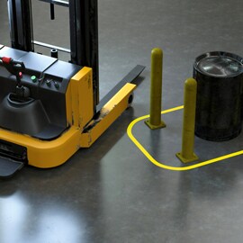 3M Flexible Floor Marking Tapes เทปตีเส้นพื้นแบบยืดหยุ่น