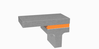 Animation of T-joint’s Peel stress
