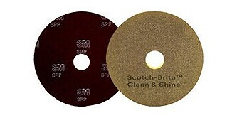 รูปภาพกลุ่ม 3M floor pad แผ่นขัดพื้น
