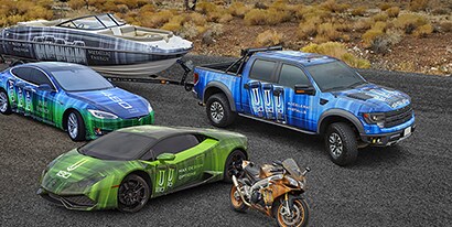 รถยนต์ที่ห่อหุ้มด้วย 3M™ Wrap Film Series 2080
