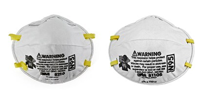 3M N95 Respirators 8210 and 8110S
