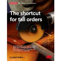 Product Manual of 3M Cubitron II Cutting Disc