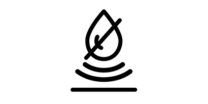 water droplet icon that shows moisture reduction
