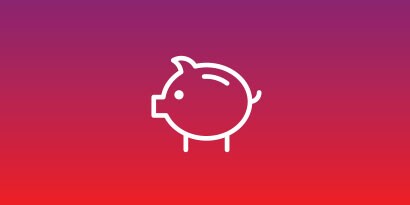 แบนเนอร์ตาข่ายพร้อมภาพโครงร่างหมู
