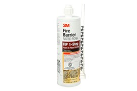 Image of a cartridge of 3M™ Fire Barrier Rated Foam FIP 1-Step