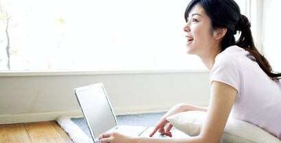 person using a computer
