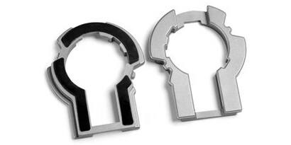 product shot of Rain Sensor Mirror Button Combo Brackets with 3M structural Bonding Tape
