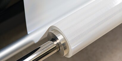 Roll of White 3M Diamond Grade DG3 Reflective Sheeting Series  4090DS for Digital Printing
