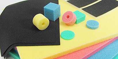E-A-R cushioning materials in a variety of shapes and textures
