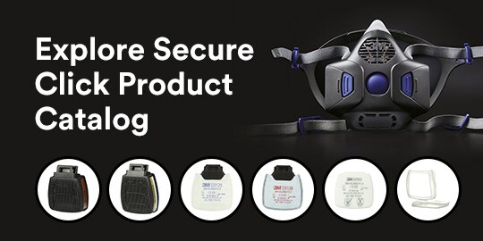 explore the 3M Secure Click respiratory platform product catalog
