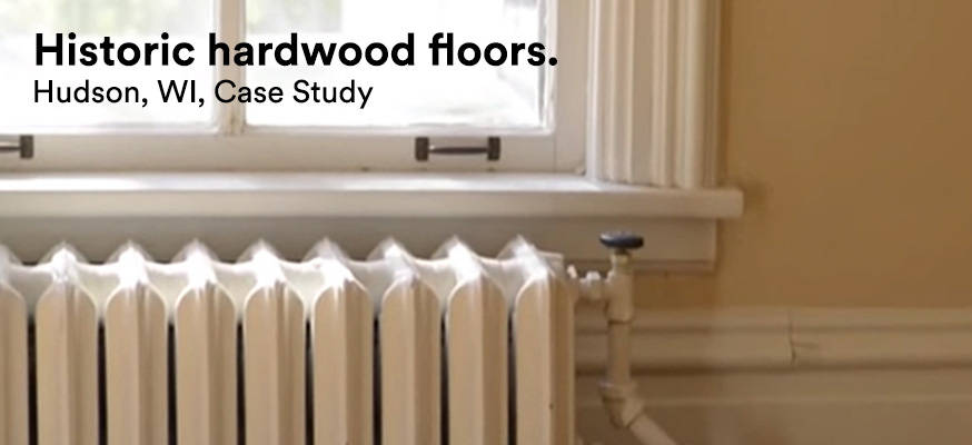 radiator in a room
