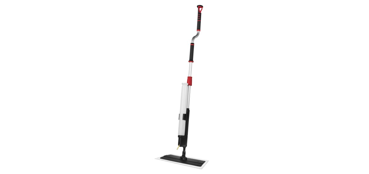 full shot of a 3M mopping system with details on features

