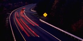 long shot of a road
