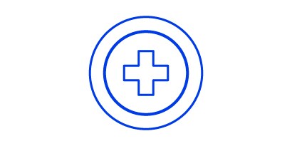 Icon of a medics cross in a circle for 3M repair masking.
