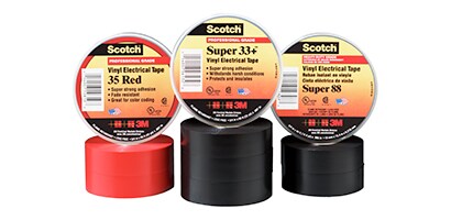 A variety of 3M electrical tapes and mastics that are used for power distribution applications.
