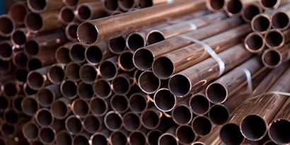 Cut copper pipes and tubing
