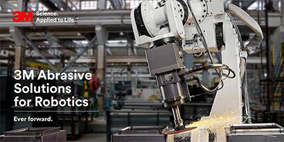3M Abrasive Solutions สำหรับวิทยาการหุ่นยนต์
