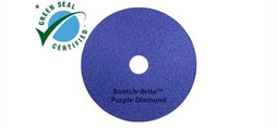 Scotch-Brite™ Purple Diamond Floor Pad Plus แผ่นขัดพื้นเพอร์เพิลไดมอนด์พลัส